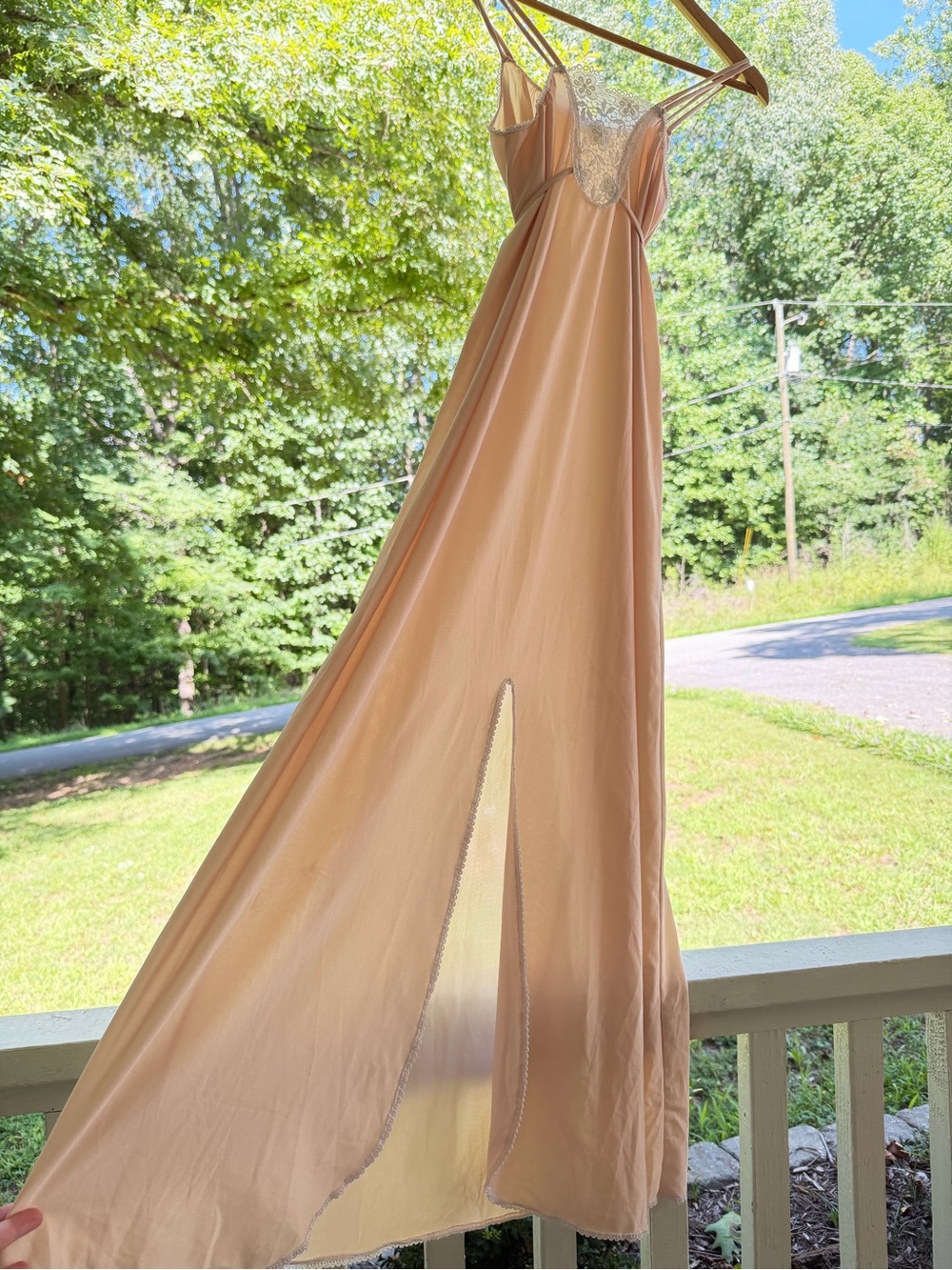 Authentic Vintage 1970s / 1980s Christian Dior Jr's Slip dress